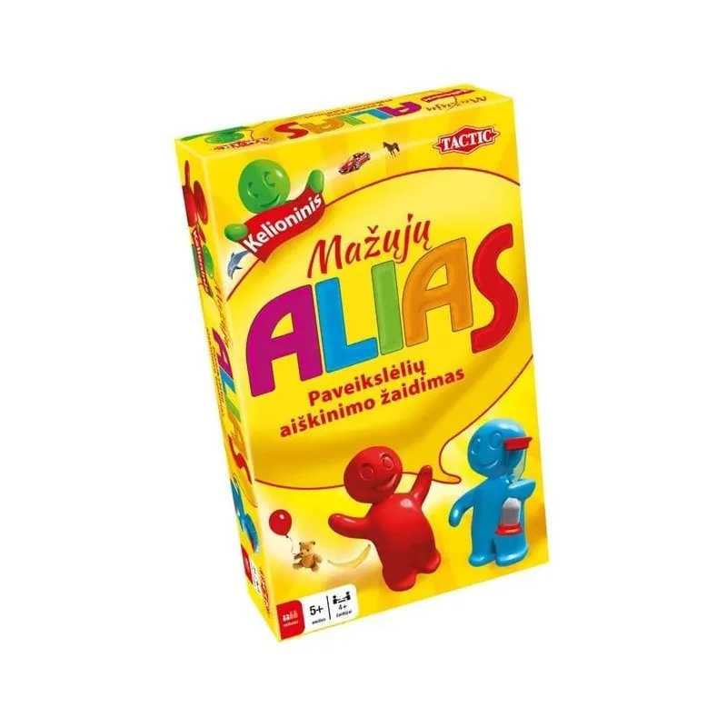 Spēle Ceļojumu Tactic TAC53242. Alias Junior. LT