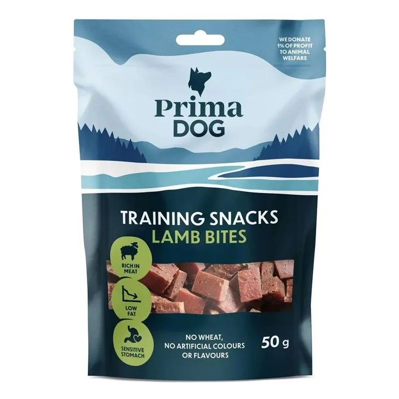 Gardums suņiem PRIMADOG. jēra gaļa. 0.05 kg