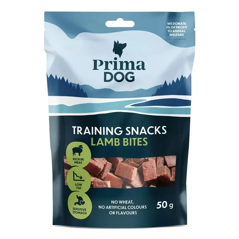 Gardums suņiem PRIMADOG. jēra gaļa. 0.05 kg