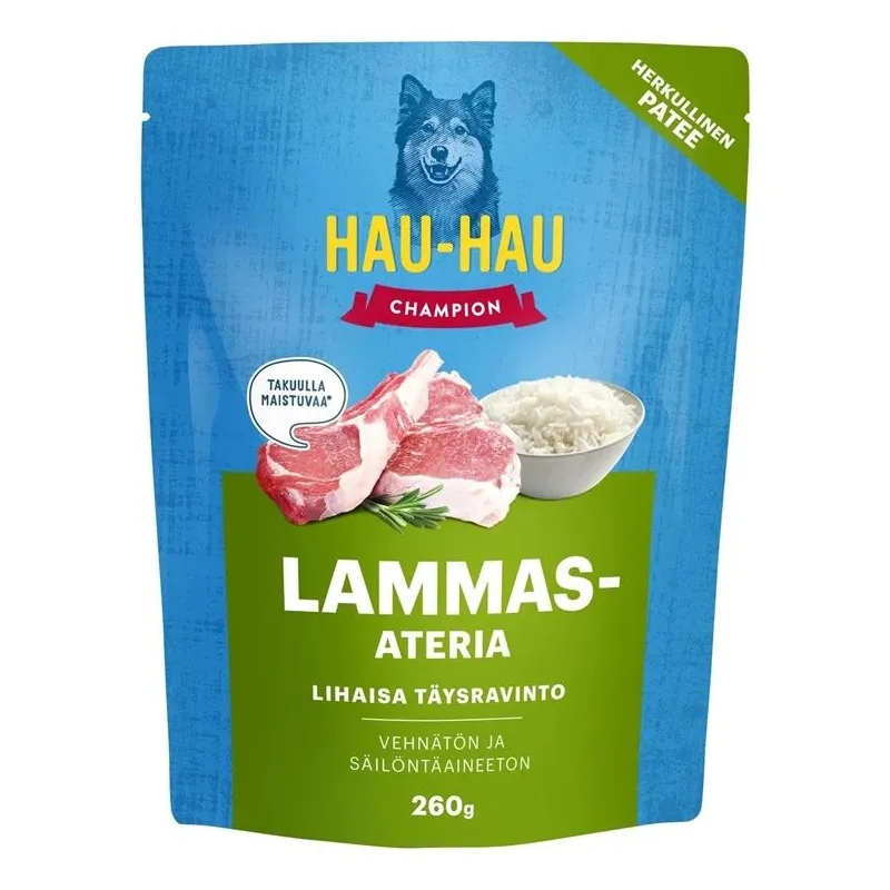 Hau-hau lamb meal for dogs 260g