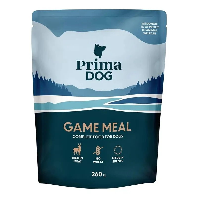 Primadog game meal 260g