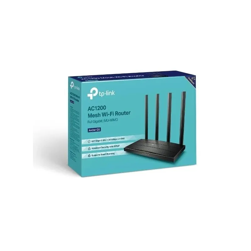 Maršrutētājs TP-Link Archer C6 AC1200