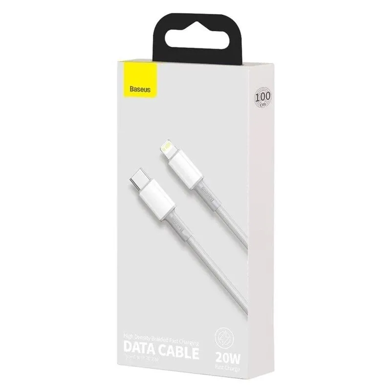 Vads BASEUS USB Type C M. Lightning M. 1m pelēks CATLGD-02