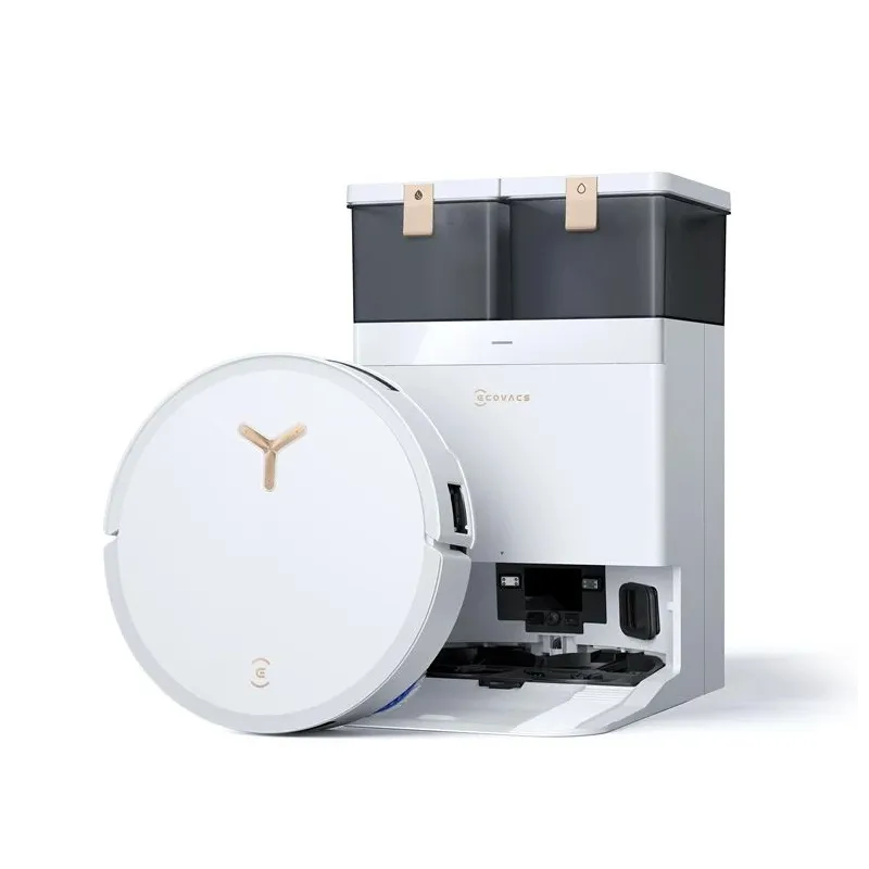 Putekļsūcējs - robots Ecovacs DEEBOT T50 PRO OMNI. balta