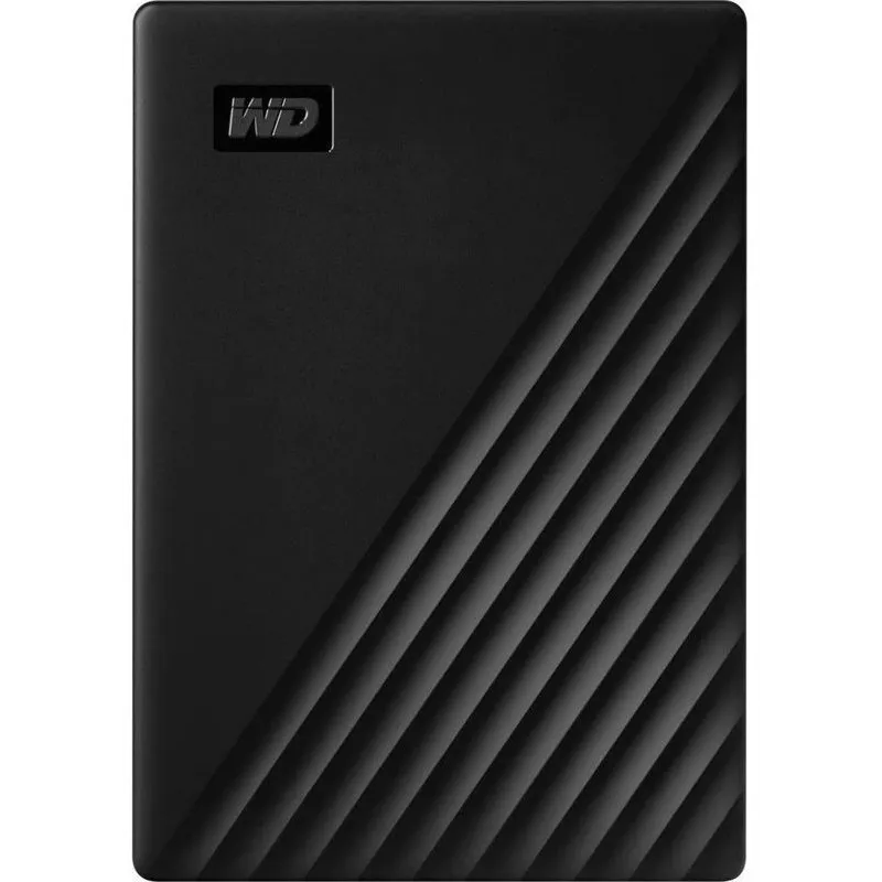 Cietais disks Western Digital My Passport. HDD. 5 TB. melna