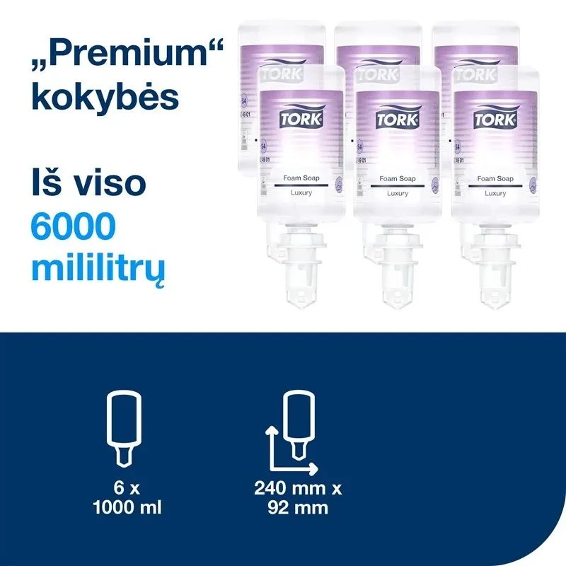 Ziepju putas Tork Luxury S4 524901. 1 l