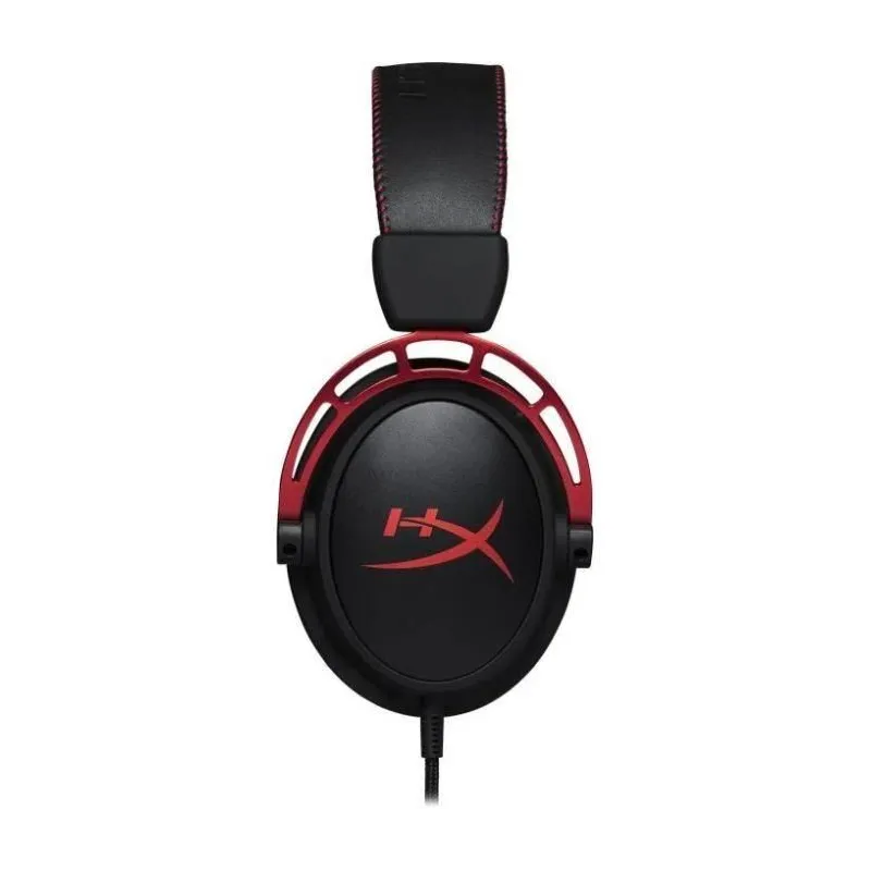 Spēļu austiņas Kingston Alpha Pro, melnas-sarkanas