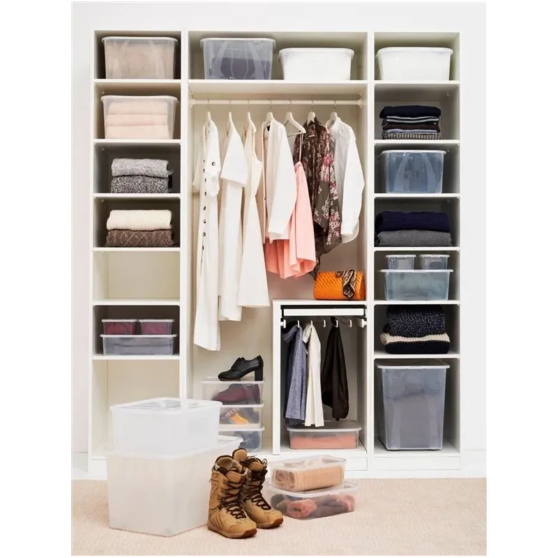 Mantu kaste Rotho Lona. 12 l. caurspīdīga