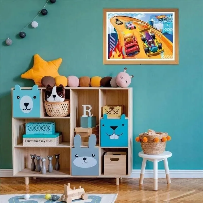 Puzle Clementoni Hot Wheels. 62 cm x 42 cm. 24