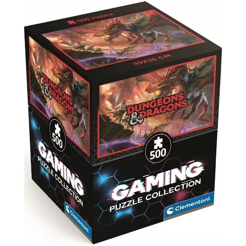 Puzle Dungeons & Dragons 35561. 49x36 cm. 500 gab.