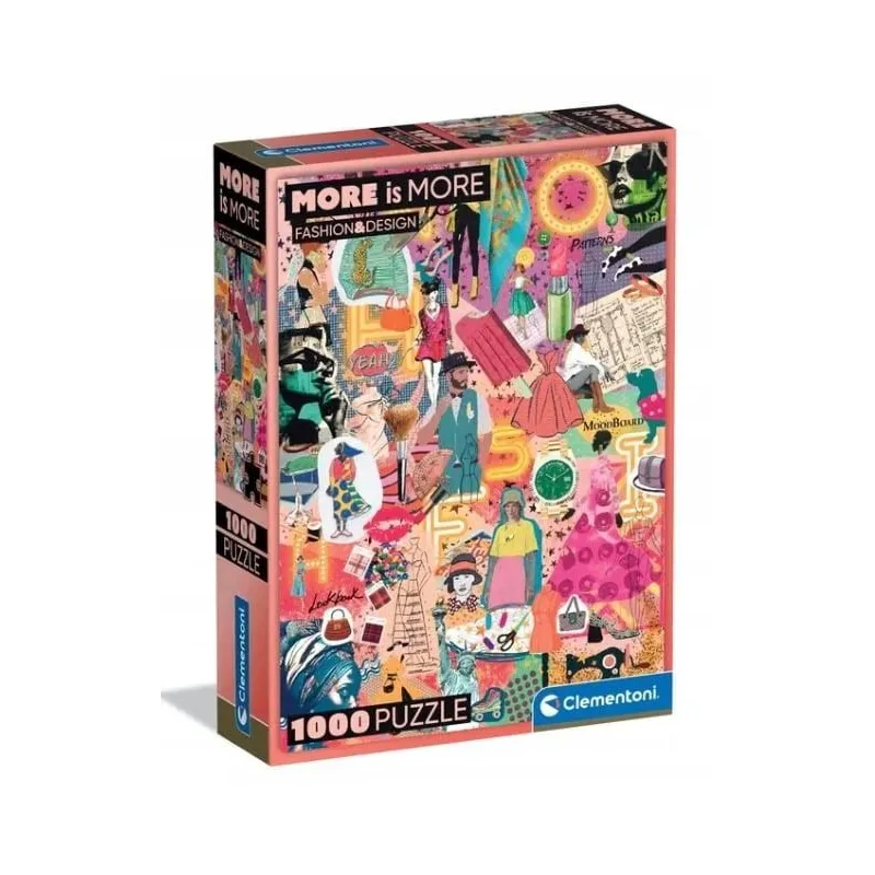 Puzle More Is More Fashion Design 37071. 70x50 cm. 1000 gab
