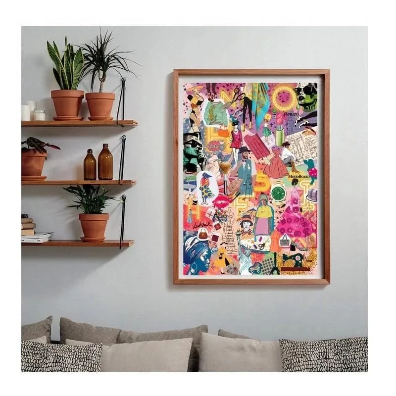 Puzle More Is More Fashion Design 37071. 70x50 cm. 1000 gab