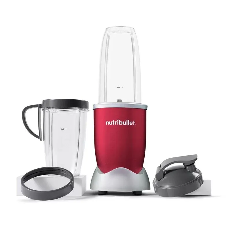 Kokteiļu blenderis Nutribullet NB907R. sarkana krās.