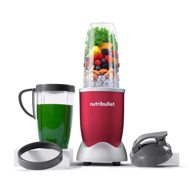 Kokteiļu blenderis Nutribullet NB907R. sarkana krās.