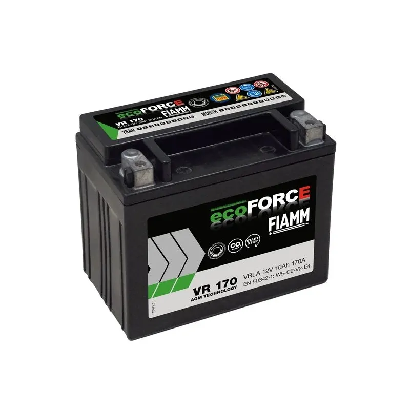 Akumulators Fiamm VR170. 12 V. 10 Ah. 170 A