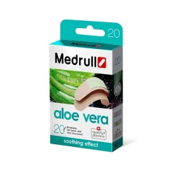 Пластыри aloe vera medrull 20шт