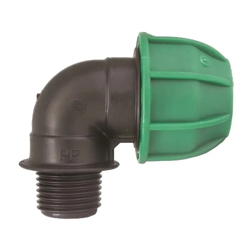 Savienojums elkoņveida d25x1-2in m pn10