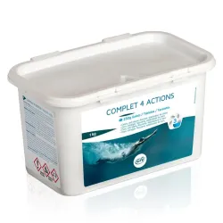 Baseina apkop piederum Pool Expert COMPLET 4 ACTIONS 1kg