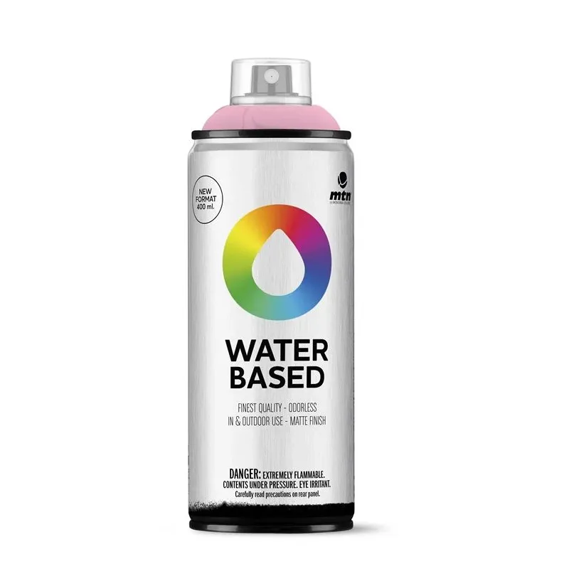 Krāsu aerosoli Montana Water Based RV-323. gaiši rozā. 0.4 l