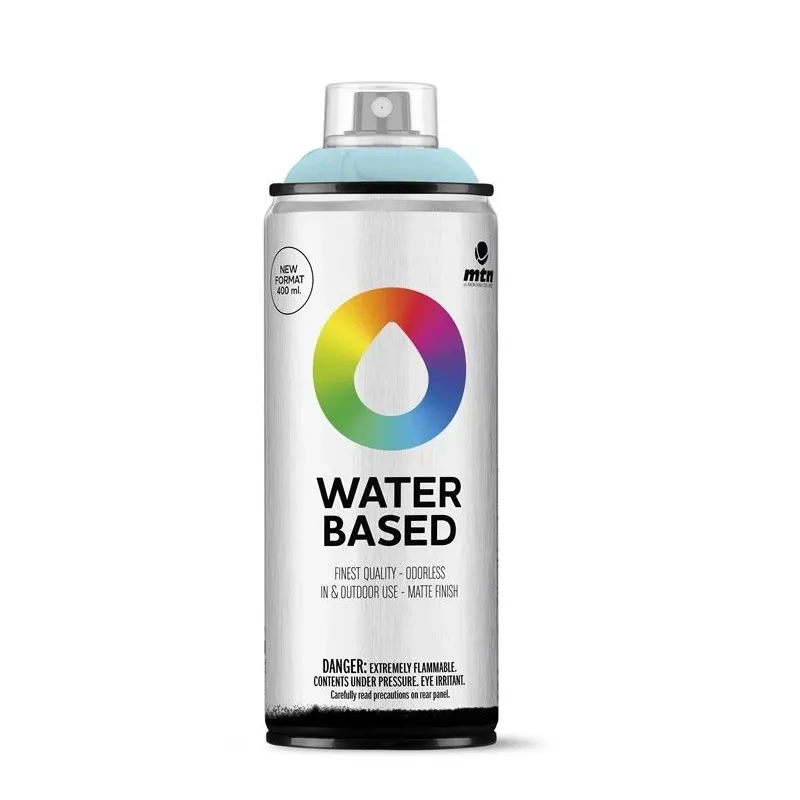 Krāsu aerosoli Montana Water Based RV-326. gaiši zils. 0.4 l