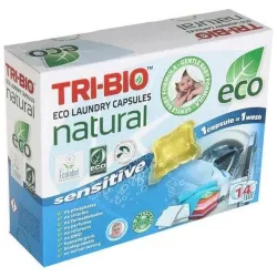 Капсулы для стирки TRI-BIO SENSITIVE. 14 шт.