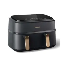 Philips Airfryer - NA352-00 - Power 2750 W - Capacity 9 L - Rapid Air technology - Charcoal Grey-Copper