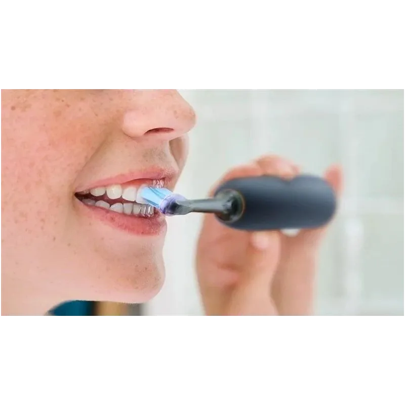 Zobu birstes uzgalis Philips HX9052-88. melna-violeta.