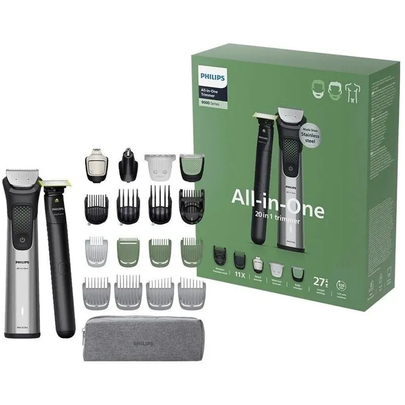 Daudzfunkcionāls ķermeņa un sejas skuveklis MG9557-15