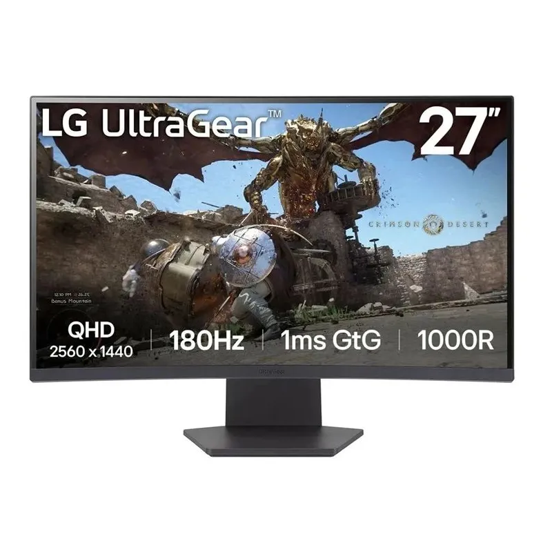 Monitors LG 27GS60QC-B.AEUQ. 27. 1 ms