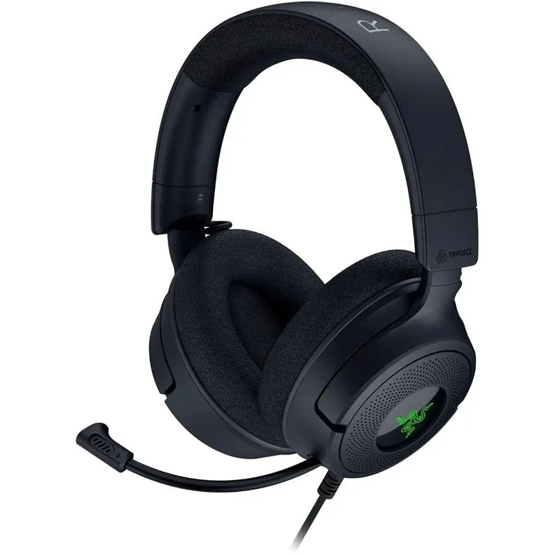 Vadu spēļu austiņas Razer Kraken V4 X. melna