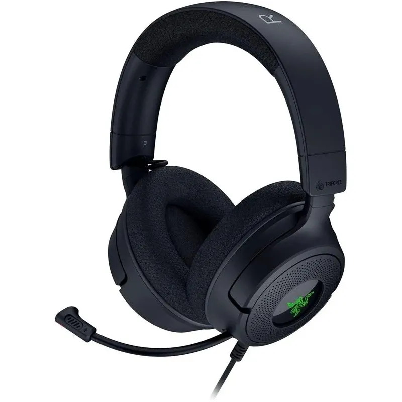 Vadu spēļu austiņas Razer Kraken V4 X. melna