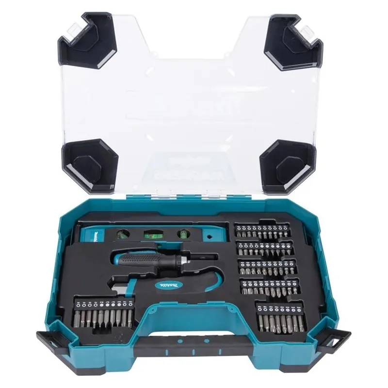 uzgaļu un urbju komplekts Makita 104 gab. E-22604