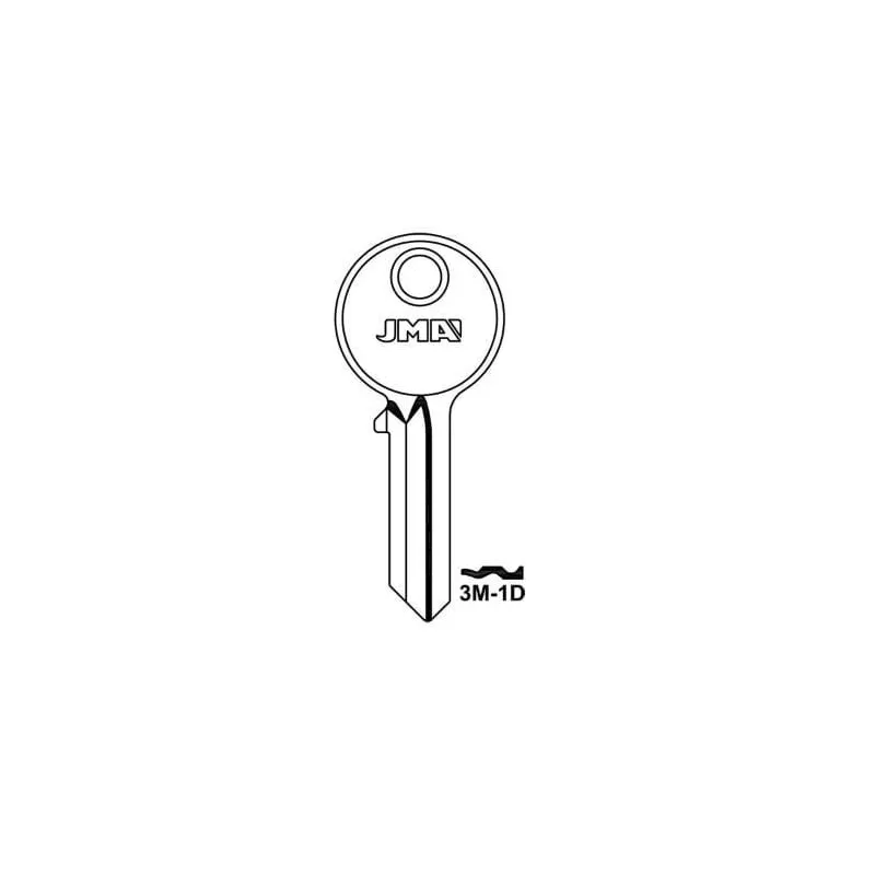 Atslēgas sagatave 3m-1d ,jma,