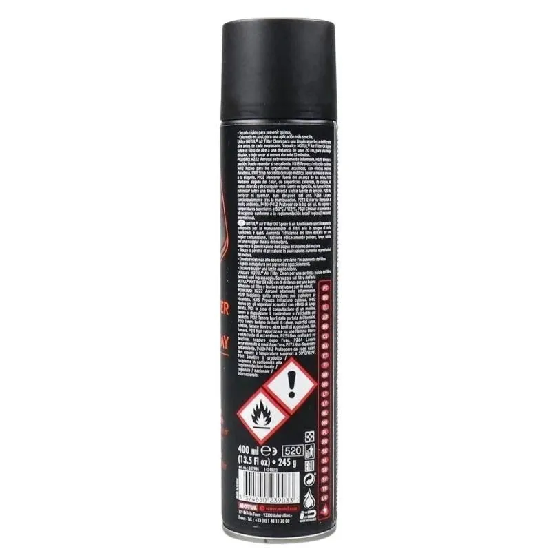 Motul A2 gaisa filtra eļļa. 400 ml