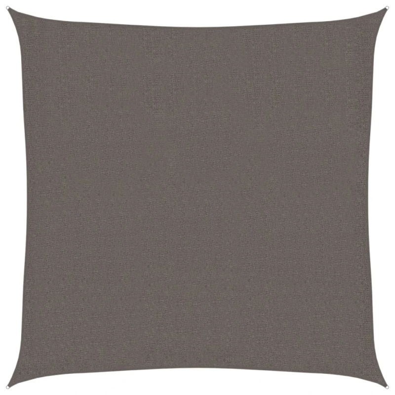 vidaXL saulessargs, HDPE, 2x2 m, kvadrāta forma, antracītpelēks