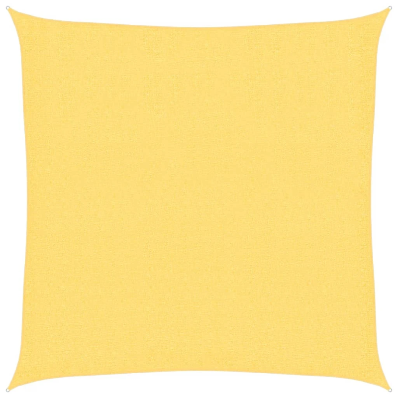 vidaXL saulessargs, HDPE, 2x2 m, kvadrāta forma, bēšs