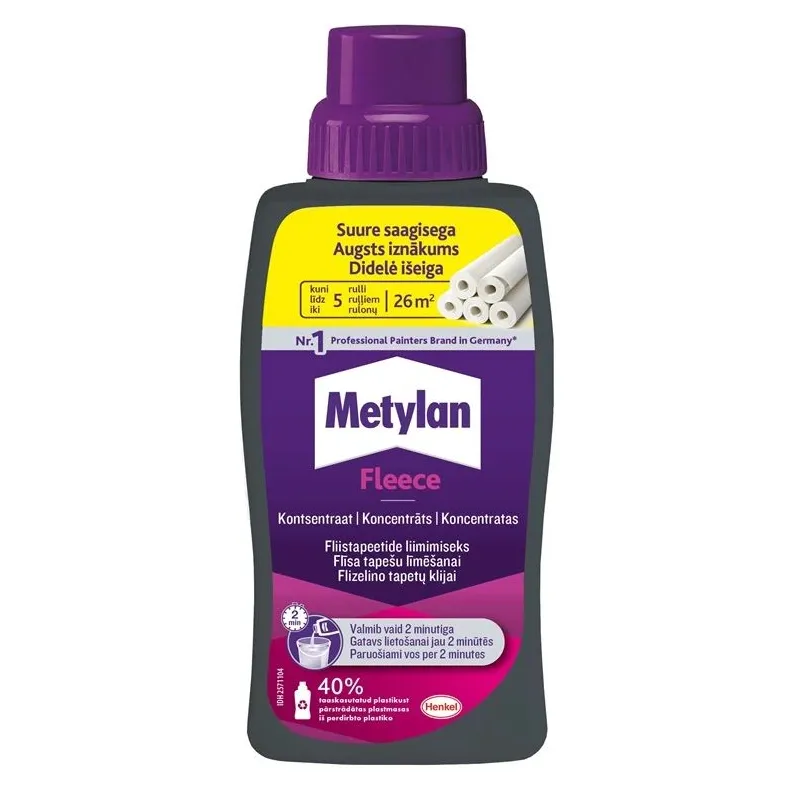Tapešu līme Metylan Fleece koncentrāts 0.5 kg