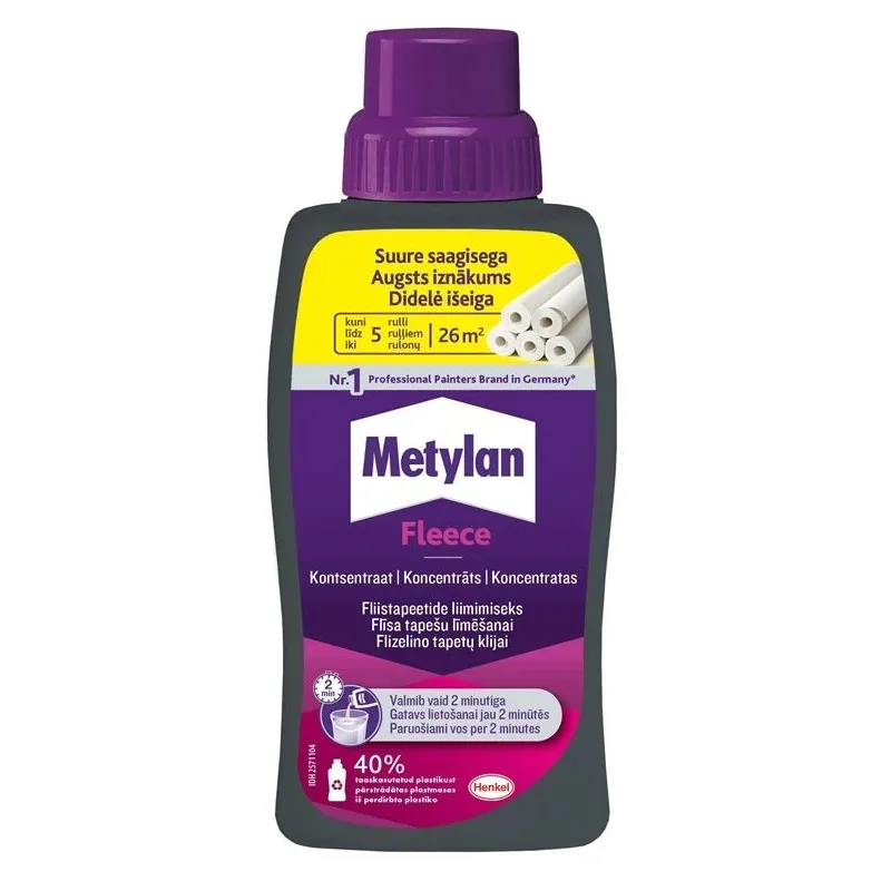 Tapešu līme Metylan Fleece koncentrāts 0.5 kg