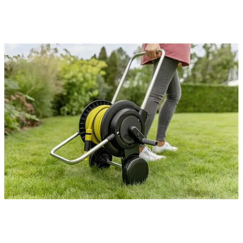 Laistīšanas ratiņi ar šļūteni Kärcher