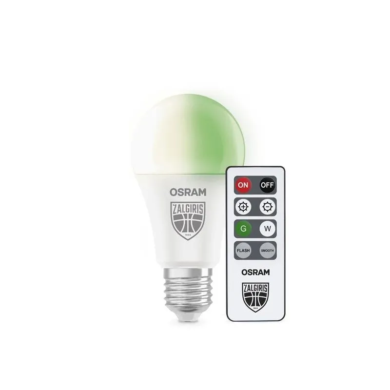 Spuldze Osram LED Žalgiris. A60. E27. 9.5W. 1055LM