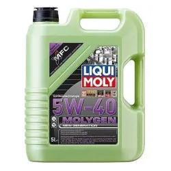Motoreļļa Liqui Moly 5W - 40. sintētiskais. 5 l