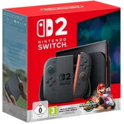 Spēļu konsole Nintendo Switch 2 + Mario Kart. USB-C. 256 GB