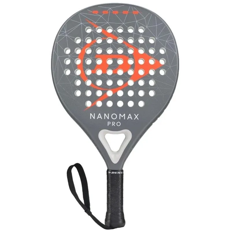 Padel tenisa rakete Dunlop NANOMAX PRO 365g. pelēka krās.