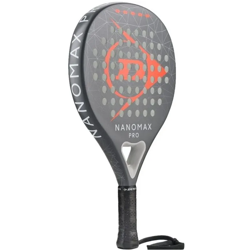 Padel tenisa rakete Dunlop NANOMAX PRO 365g. pelēka krās.