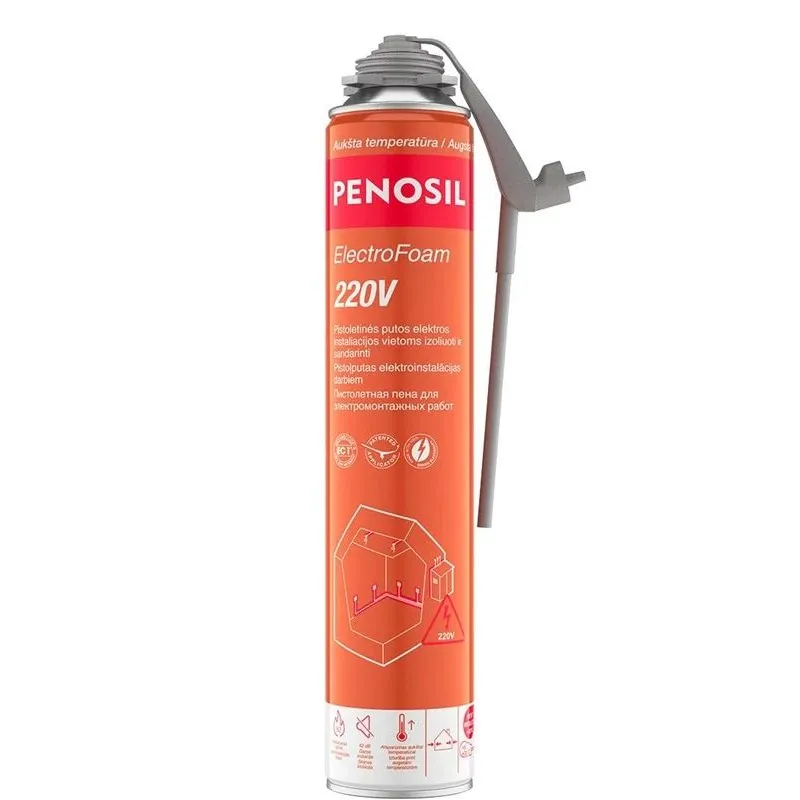 PENOSIL ElectroFoam 220V putas gaiši dzeltenas 750ML