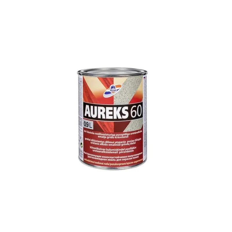 Grindų dažai Rilak Aureks 60. pilki. 0.9 l