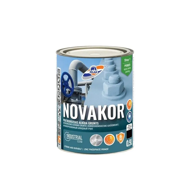 Grunts Antikor Novakor. matēts. melns 0.9 l