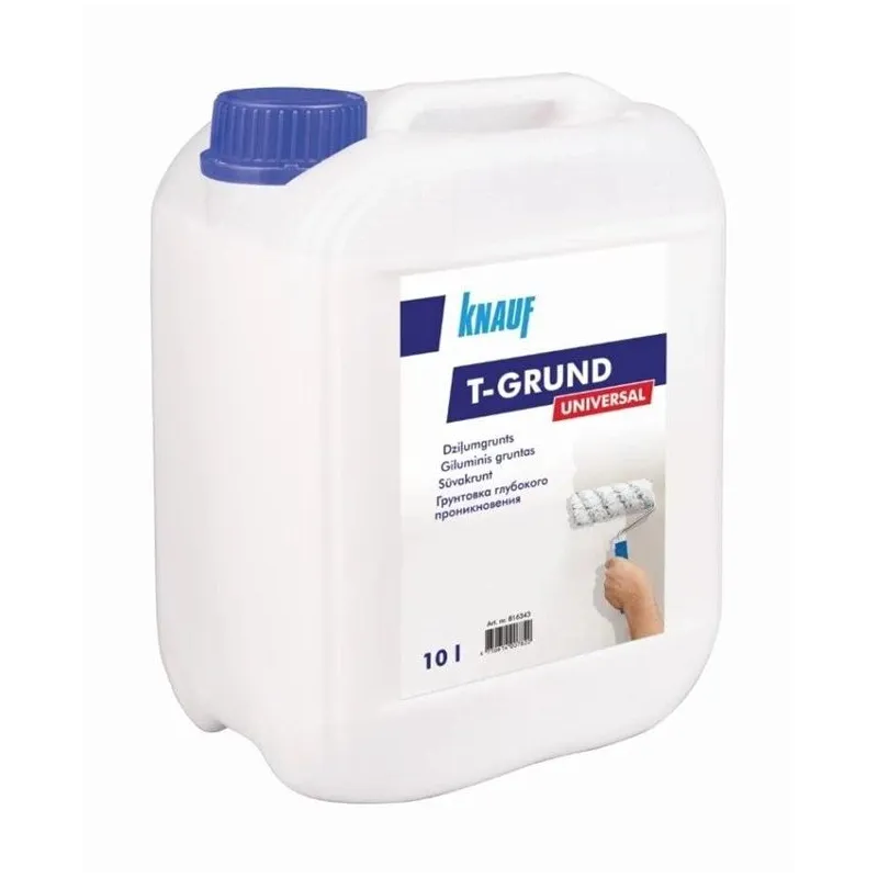 Grunts dziļumgruntis Knauf T-Grund. bezkrāsains. 10 l