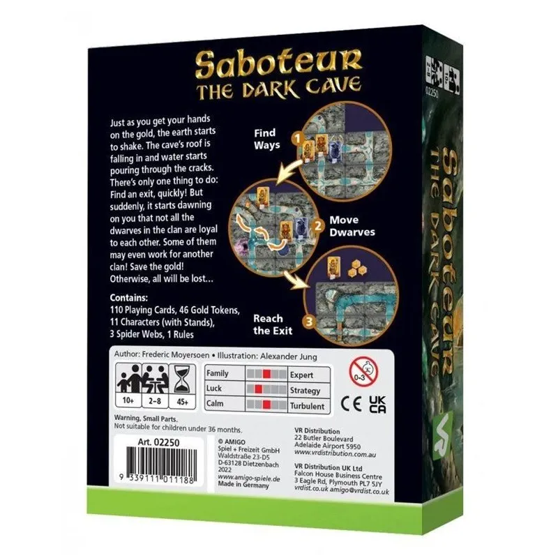 Galda spēle Smart Games Saboteur: The Dark Cave BRG-SABC