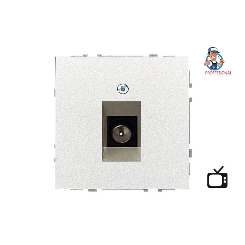 Antenas ligzda LIREGUS MODERN, šampanieša krāsā